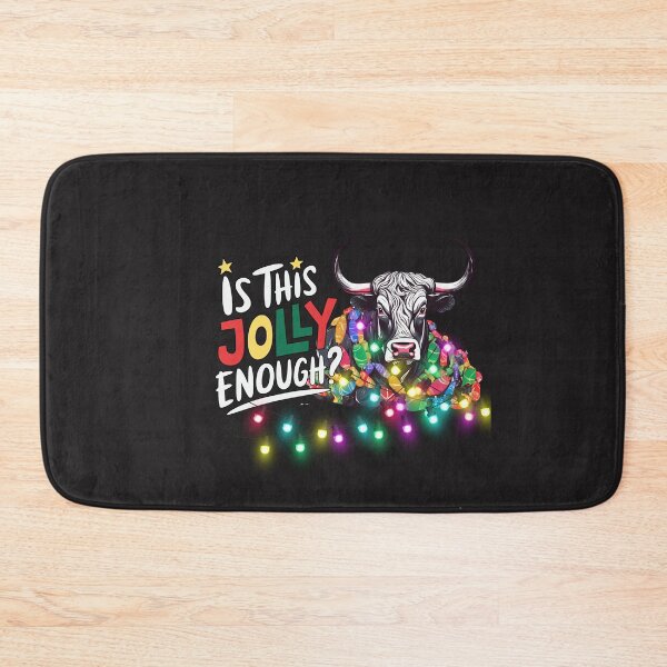 Item preview, Unique Holiday gift for him, Gift for him Boyfriend Christmas, For Stock market, crypto, forex and day traders, Wall street Bull, Funny Christmas present for him, Is this Jolly Enough designed and sold by TradingTeesKids.
