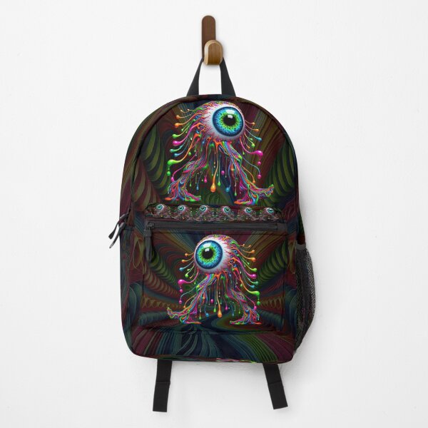 Item preview, Dripping Eyeball Walker – Surreal Psychedelic Art designed and sold by SHHCreations.