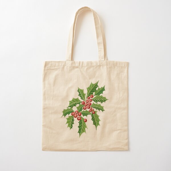 Artikel-Vorschau von Weihnachten Stechpalme und fröhliche Beerenzweig grün, designt und verkauft von Aforesty.