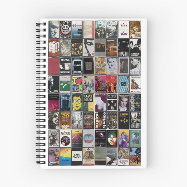 Item preview, Manchester Music - Greatest Manchester Bands - Vintage Cassette Art designed and sold by Mr Mustard Prints.