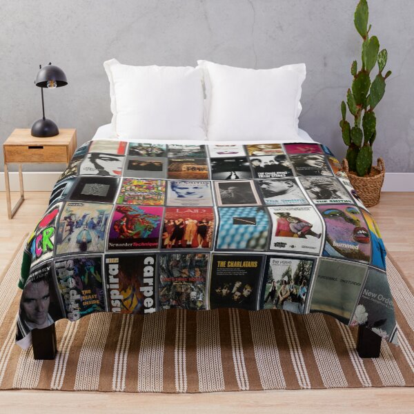 Item preview, Manchester Music - Greatest Manchester Bands - Vintage Cassette Art designed and sold by Mr Mustard Prints.
