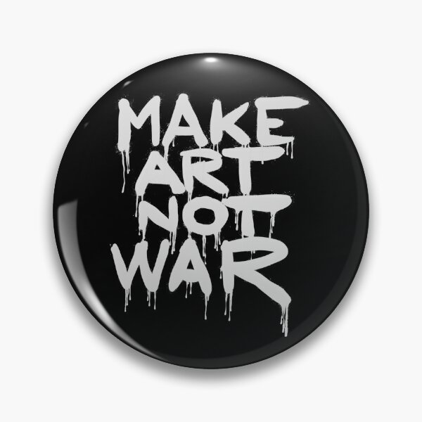 Item preview, Make Art Not War: Bold Graffiti Lettering Design for Peace and Creativity designed and sold by 2wear.