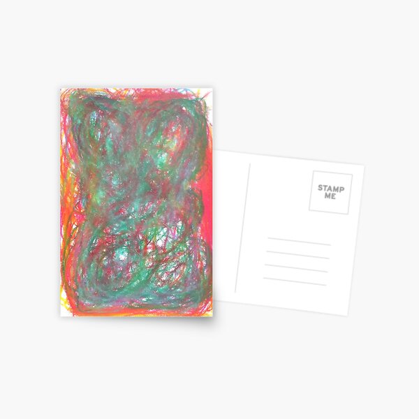Item preview, Full of Good Thoughts (abstract art by Katina Witte) designed and sold by PastFutureArts.