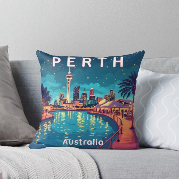 Item preview, Perth/ WA/ Australia, Perth at night designed and sold by BeeFlow.