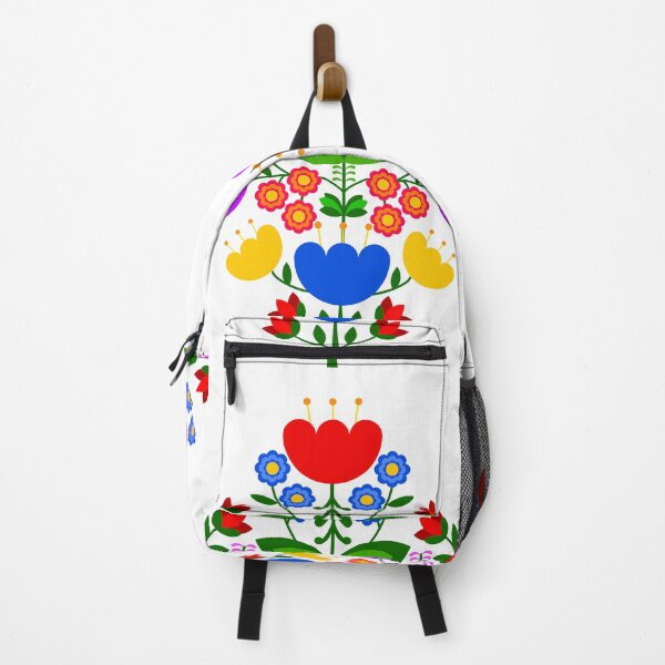 Item preview, Polish folk art - floral embroidery pattern and cutouts colorful designed and sold by mikistudio.