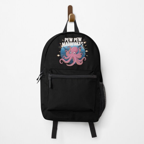 Item preview,  Crazy octopus PEWPEW MADAFAKAS  designed and sold by Coollzone.