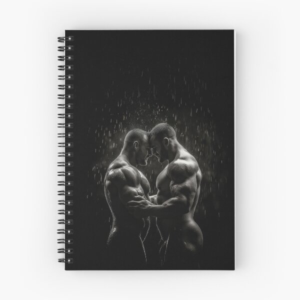 Item preview, Muscle Couple in the rain designed and sold by BeautyofMasc.
