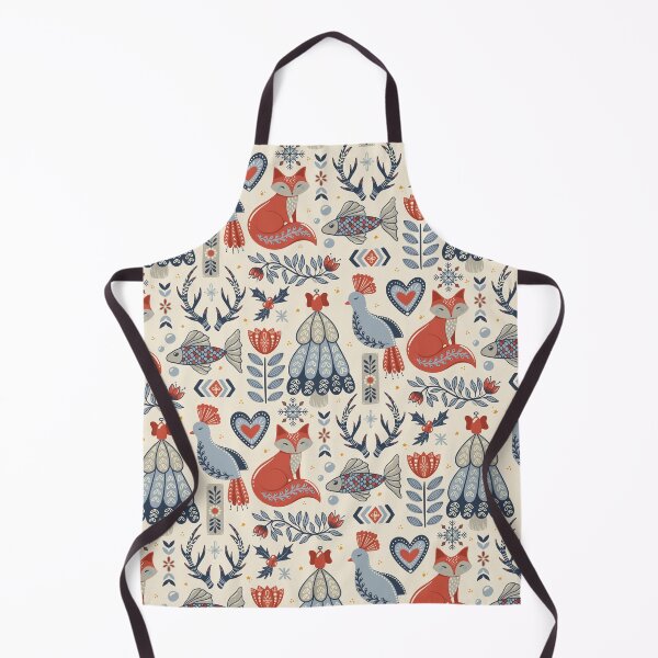 Item preview, Scandinavian Christmas winter wonderland designed and sold by OzdeBayer.