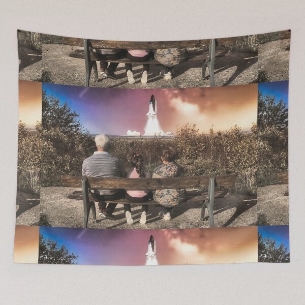 Item preview, Space shuttle takeoff designed and sold by MarieClaude1954.