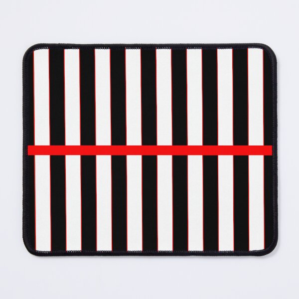 Item preview, Black and white stripes..and red designed and sold by Fuzzdandy Designs.
