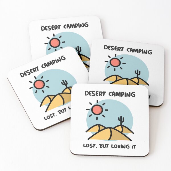 Item preview, Desert camping. Lost, but loving it. designed and sold by FirstTimeTees.