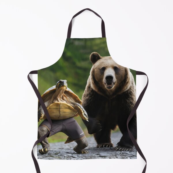 Item preview, An extraordinary friendship. Bear and turtle. designed and sold by MyHappyArtShop.