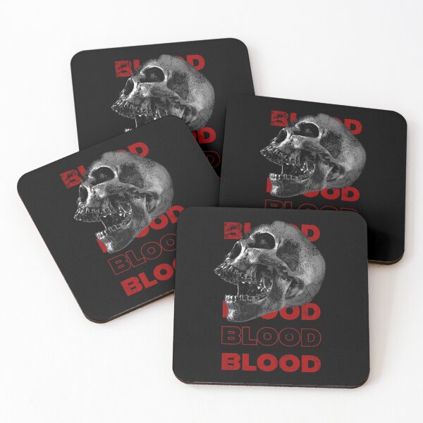Item preview, Blood Skull designed and sold by TeeLabDesign.