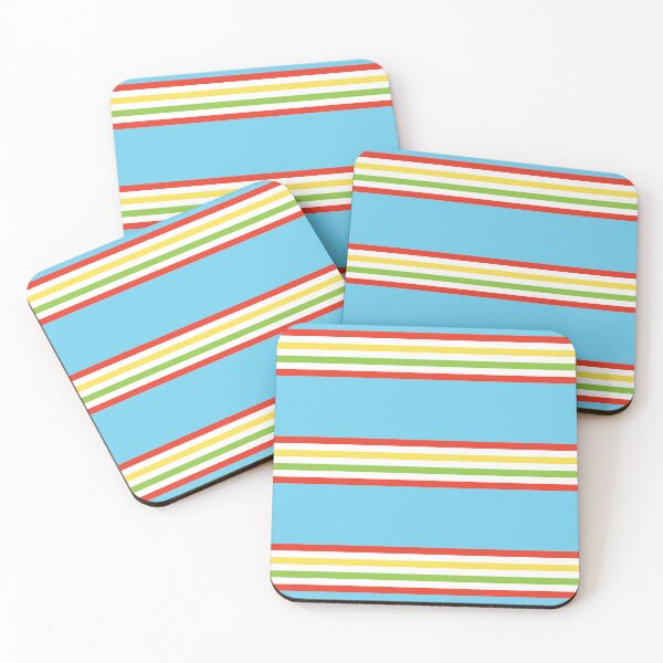 Item preview, color design pattern ribbons 7 designed and sold by StudioViArt.