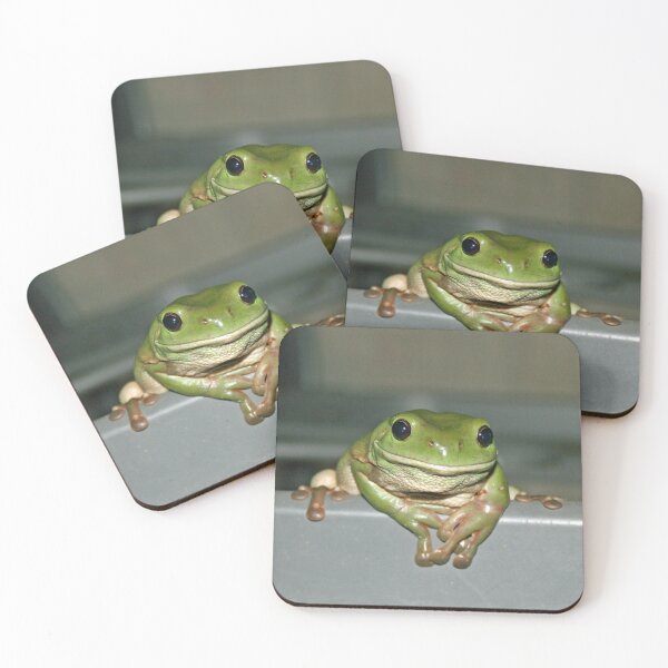 Item preview, © Australian green tree frog designed and sold by GeoPipics.