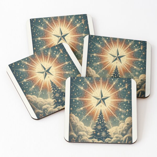 Item preview, Vintage Christmas Star or Star of David 5 designed and sold by harwoodkp.