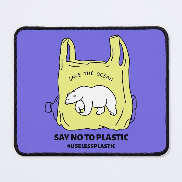 Item preview, Save The Ocean - Say No To Plastic designed and sold by Fanverse Merchandise.