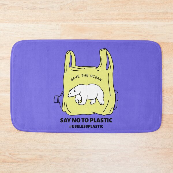 Item preview, Save The Ocean - Say No To Plastic designed and sold by Fanverse Merchandise.
