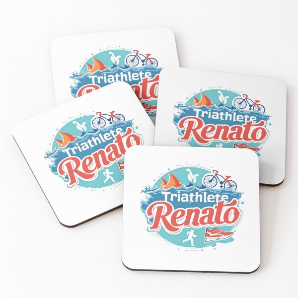 Item preview, Dynamic Triathlete Renato - Swim, Bike, Run designed and sold by Triathlongram.
