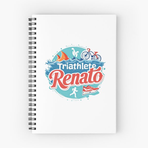 Item preview, Dynamic Triathlete Renato - Swim, Bike, Run designed and sold by Triathlongram.