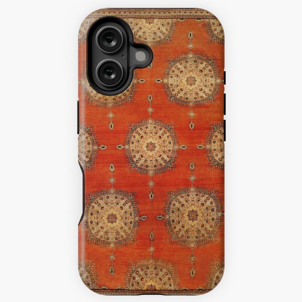 Vista previa del artículo con la obra «Alfombra persa antigua Tabriz estampada», diseñado y vendido por Vicky Brago-Mitchell®.