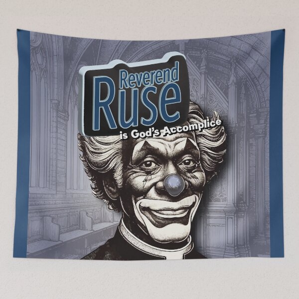 Item preview, Reverend Ruse is God's Accomplice designed and sold by Prankly.