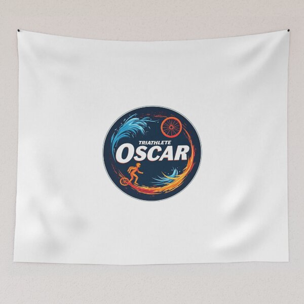 Item preview, Dynamic Triathlete Oscar - Swim, Bike, Run designed and sold by Triathlongram.