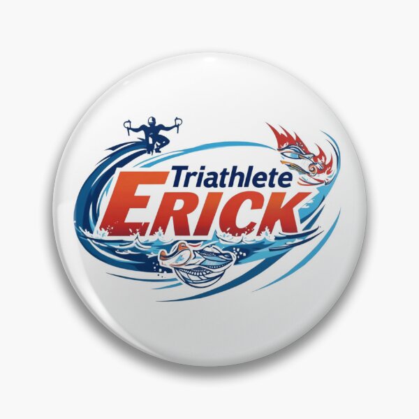 Item preview, Dynamic Triathlete Erick - Swim, Bike, Run designed and sold by Triathlongram.