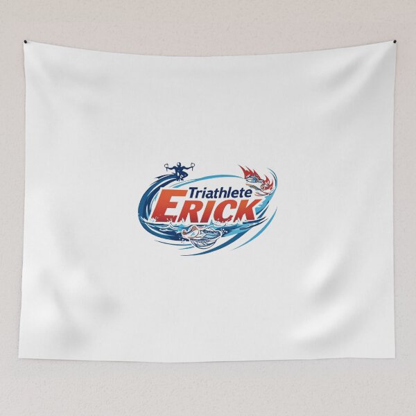 Item preview, Dynamic Triathlete Erick - Swim, Bike, Run designed and sold by Triathlongram.