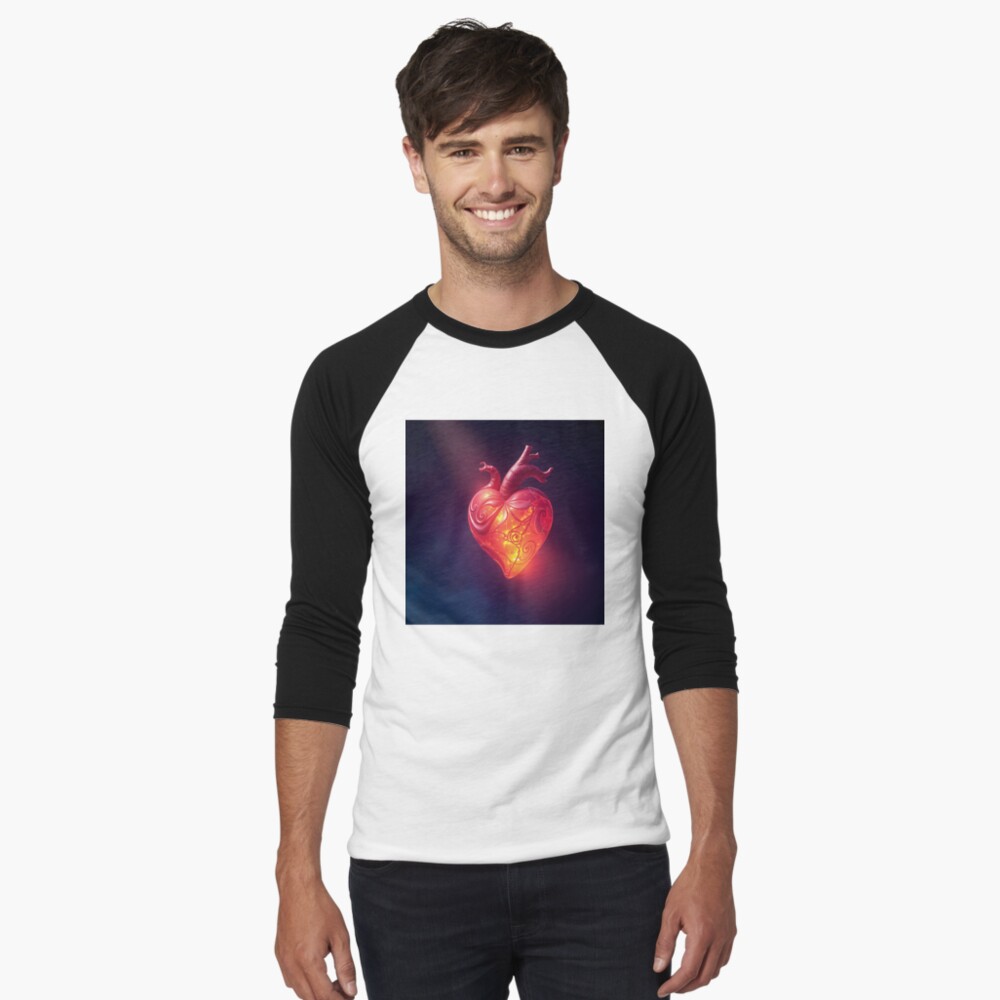 Item preview, Baseball ¾ Sleeve T-Shirt designed and sold by starchim01.