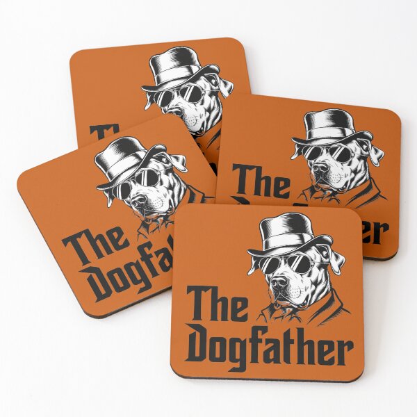 Item preview, The Dogfather: Funny Dog Mafia Parody designed and sold by pnidesign.