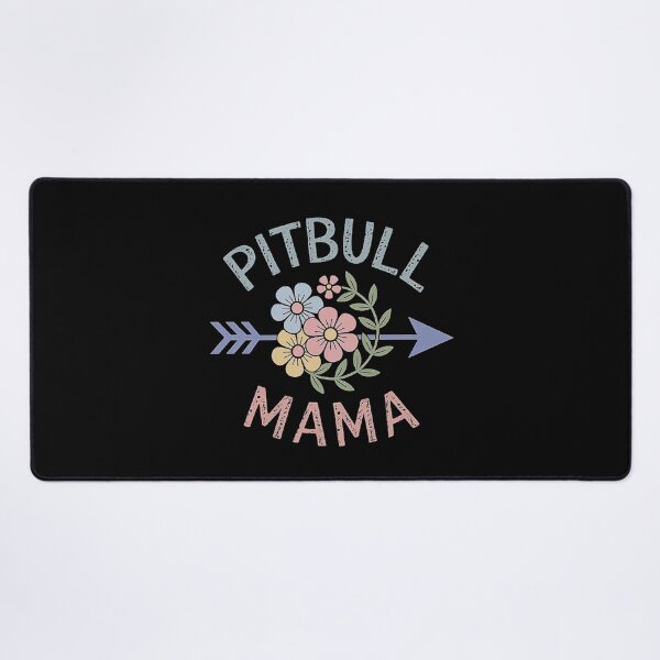 Item preview, Floral Pitbull Mama Arrow Design for Dog Lovers designed and sold by love3617.