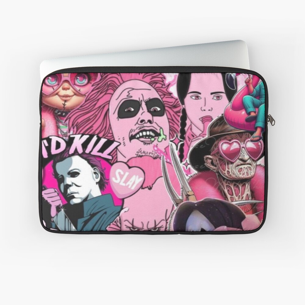 Pink horror collage  iPhone Case