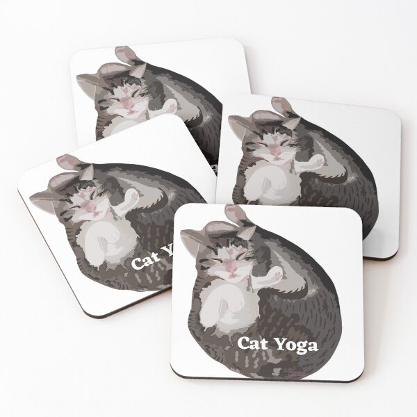 Item preview, Cat yoga designed and sold by ArbuzWorldz.