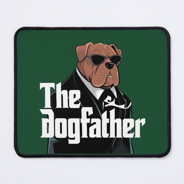 Item preview, The Dogfather: Funny Dog Mafia Parody designed and sold by pnidesign.