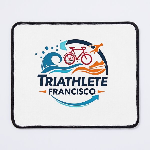 Item preview, Dynamic Triathlete Francisco - Swim, Bike, Run designed and sold by Triathlongram.