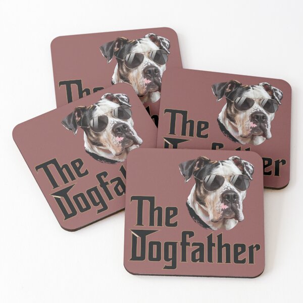 Item preview, The Dogfather: Funny Dog Mafia Parody designed and sold by pnidesign.