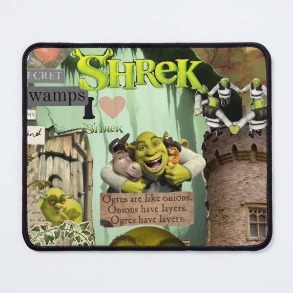 Item preview, Ogres are like onions collage  designed and sold by Madison Creates.