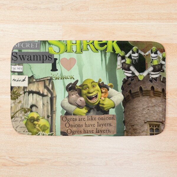 Item preview, Ogres are like onions collage  designed and sold by Madison Creates.