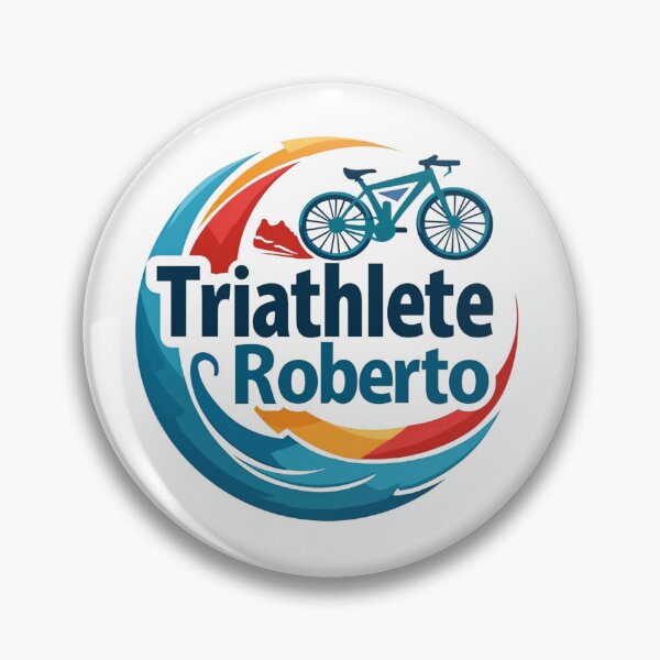 Item preview, Dynamic Triathlete Roberto - Swim, Bike, Run designed and sold by Triathlongram.
