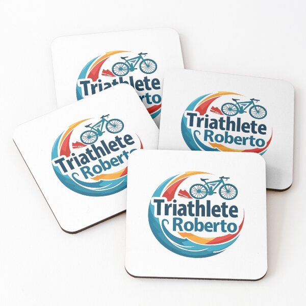 Item preview, Dynamic Triathlete Roberto - Swim, Bike, Run designed and sold by Triathlongram.