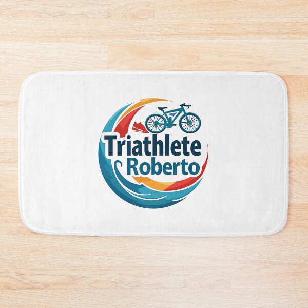 Item preview, Dynamic Triathlete Roberto - Swim, Bike, Run designed and sold by Triathlongram.