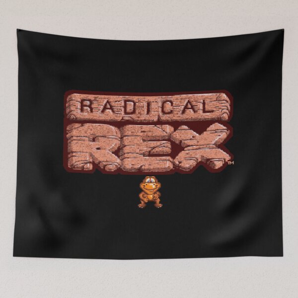 Artikelvorschau, Radical Rex Spiel entworfen und verkauft von Retr0Tshirts.