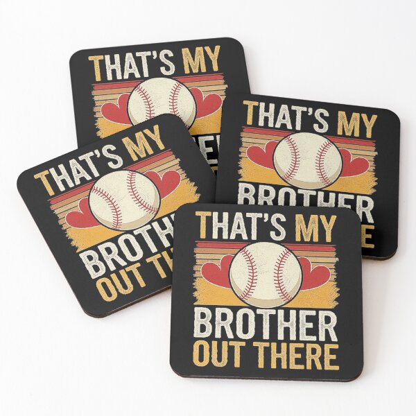 Item preview, Baseball Brother Design with Heart and Vintage Touch designed and sold by love3617.