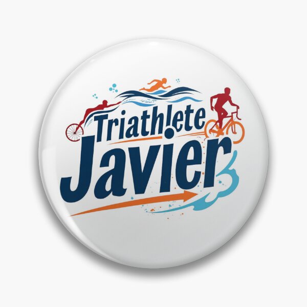 Item preview, Dynamic Triathlete Javier - Swim, Bike, Run designed and sold by Triathlongram.