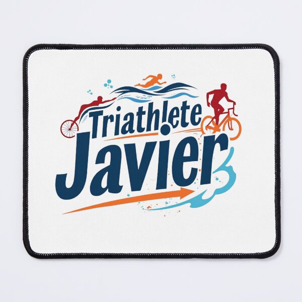 Item preview, Dynamic Triathlete Javier - Swim, Bike, Run designed and sold by Triathlongram.