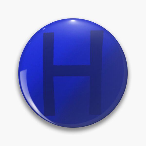 Item preview, Dark Blue H with Gradient Background designed and sold by MusicQueen17.