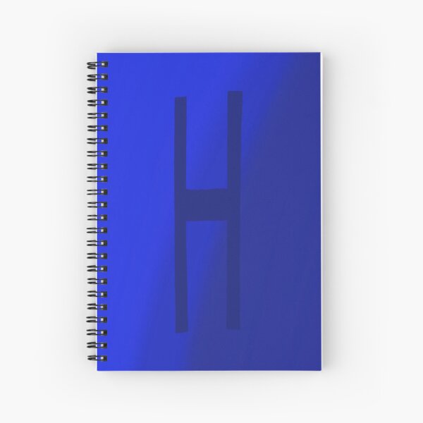 Item preview, Dark Blue H with Gradient Background designed and sold by MusicQueen17.