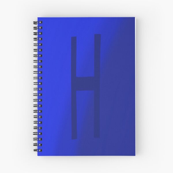 Item preview, Dark Blue H with Gradient Background designed and sold by MusicQueen17.