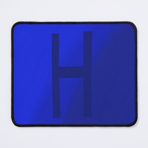 Item preview, Dark Blue H with Gradient Background designed and sold by MusicQueen17.